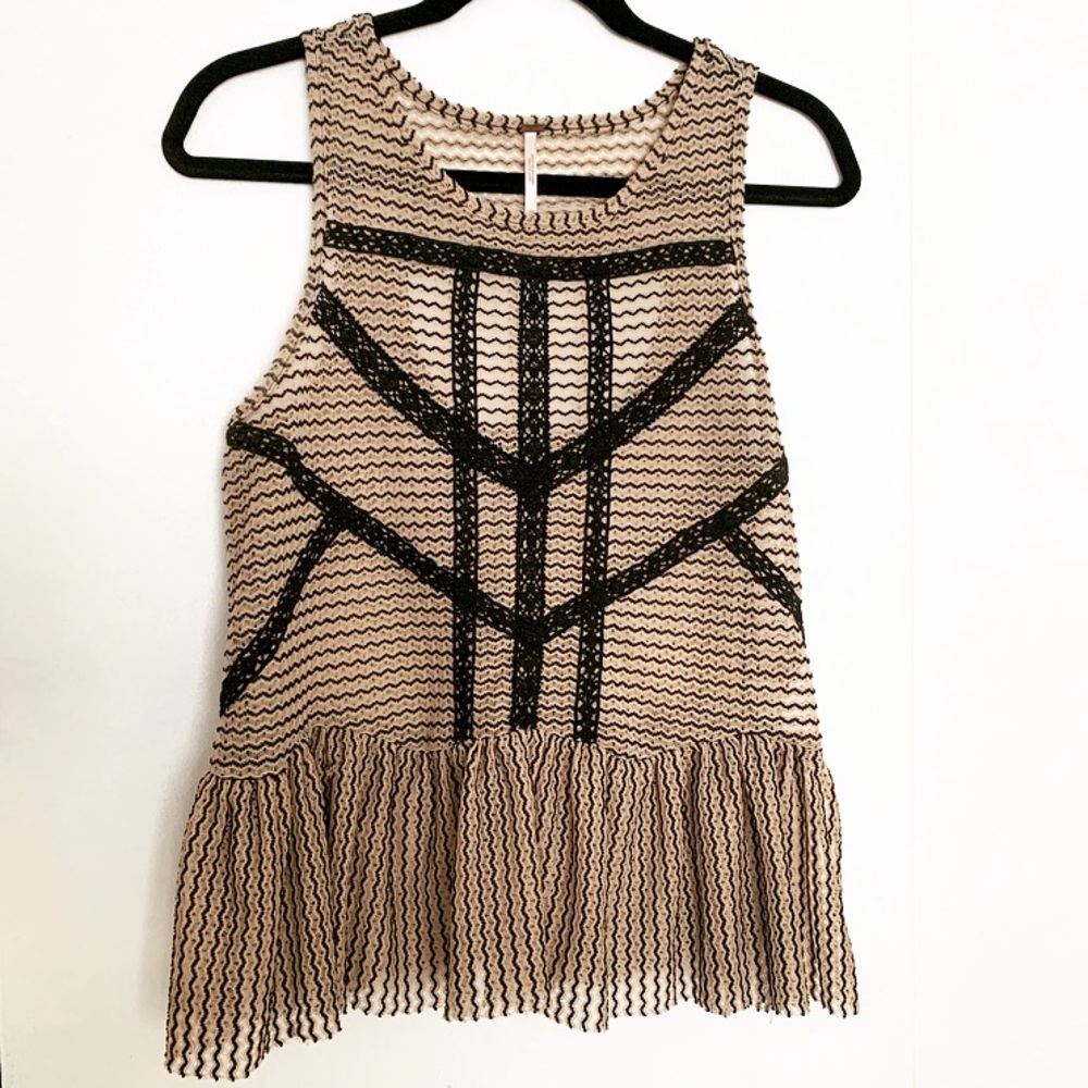 Free People Peplum Blouse